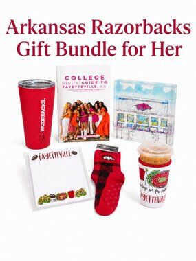 Arkansas Razorbacks Gift Bundle for Her